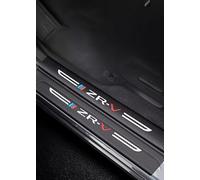 VIPOES 4 Pcs Car Kick Plates For Honda ZRV, Car Door Sill Protector Scuff Guard Exterior Protectors Sills