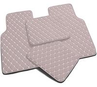 VIPOEX Car Floor Mats for Toyota Vellfire 2008-2014, Leather Auto Floor Liner Mats All Weather Wasserdichter Rutschfester Bodenmatte Interior Protection Accessories,Gray