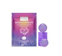 Vipomkowa 7pcs Shower Cleaning Pads Set - Aromatic Shower Steamers, Lavender Essential Oils, All Natural Blend, Enjoy Home Spa, Not Pungent, for Body Cleaning and Moisturizing Bathrooms Home Baths