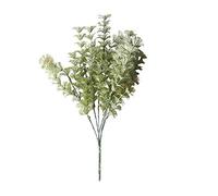 Vipomkowa Artificial Flowers Home Decoration UK Indoor Outdoor Decor for Artificial Flowers Silk Ear Lambs Leaf Spray Wedding Home Décor Home Decor (Green, One Size)