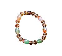 Vipomkowa Automatic Movement Watch Beaded Women's Bracelet Set Boho Ethnic Vintage Turquoise Bracelet for Women Young Man Watch