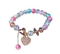 Vipomkowa Beaded Women's Bracelet Set Boho Ethnic Vintage Turquoise Bracelet for Women Watch for Young Men