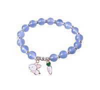 Vipomkowa Beaded Women's Bracelet Set Boho Ethnic Vintage Turquoise Bracelet for Women Watch for Young Men