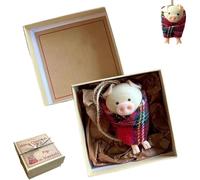 Vipomkowa Christmas Decoration, Funny Christmas Decorations, Pigs In Blankets - Pigs In Blankets Tree Decorations, Handcrafted Cute Pigs Hanging Ornaments For Xmas Tree Indoor Home Decorations