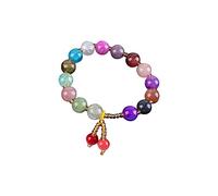 Vipomkowa Flower Bead Crystal Bracelet Multi Color Simple and Fresh Bracelets to Send Girlfriends and Friends Gifts Men Watch Digital