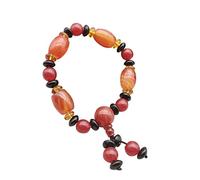 Vipomkowa Grateful Watches for Men Flower Bead Crystal Bracelet Multi Color Simple and Fresh Bracelets to Send Girlfriends and Friends Gifts Mood Watch