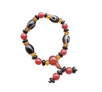 Vipomkowa Grateful Watches for Men Flower Bead Crystal Bracelet Multi Color Simple and Fresh Bracelets to Send Girlfriends and Friends Gifts Mood Watch