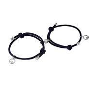Vipomkowa Gstb300s-1a A Pair of Couple Bracelet Set Ladies Men's Alloy Magnet Attracting Bracelets Valentine's Day Jewelry Gifts Chronograph Automatic Watches for Men