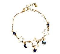 Vipomkowa Location Necklaces for Women Birthstones Bracelet Star Bracelet Women Birthstone Pendant Crystal Fashion Stars Moon Bracelet Jewelry Digital Watch Large Numbers