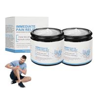 Vipomkowa Magnesium Pain Relief Cream, Magnesium Spray, Magnesiu Balm, Hemp Cream For Pain Reliefs, Natural Joint Gel Effective Relief For Back, Neck, Hands, Knee (120G 2Pcs)