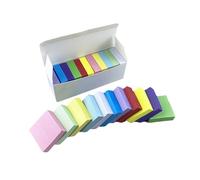 Vipomkowa Post It Notes, Small, Mini, 1100 Pastel Sticky Notes (38x38mm), Set of 11 Pads, Sticky Notes Set, Removable Self Adhesive Flags