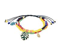 Vipomkowa Titanium Earrings Girls Personalized Braided Pendant Bracelet Girls Matching Bracelet Adjustable Size Solar Powe Smart Watch