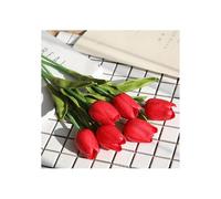 Vipomkowa Tulips Artificial Flowers, Daffodils Artificial Flowers, Spring Decorations, Artificials Flowers In Vase, Spring Mother'S Day Easter Gifts In Bulk Home Kitchen, Wedding Bouquet Decor