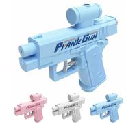 Vipomkowa Water Gun, Pranks Squirt Gun, Reverse Water Guns, Waters Blaster Prank Ideas for Ultimate Fun, Unexpected Twist, Hilarious Novelty Toy For Parties & Summer Fun (Blue)