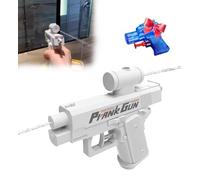 Vipomkowa Water Pistol, Mini Water Gun, Reverse Waters Guns (White), Unexpected Twist, Waters Blaster Prank Ideas for Ultimate Fun, Hilarious Novelty Toy For Parties & Summer Fun