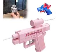 Vipomkowa Watergun, Small Water Gun, Reverse Waters Guns (Pink), Unexpected Twist, Waters Blaster Prank Ideas for Ultimate Fun, Hilarious Novelty Toy For Parties & Summer Fun