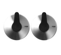 Vipp - 12 Suction Hook 2-pack - Stainless Steel