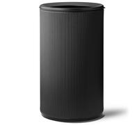 Vipp - 19 Open Top Bin 60 L, Black / Black - Black