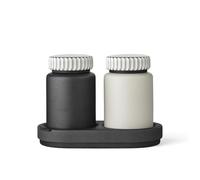 Vipp 263 Salt and Pepper Set Gray/ Black