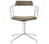 Vipp - 452 Swivel Chair, Dark Sand - Dark Sand
