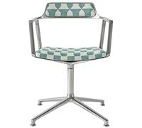 Vipp 452 Swivel Swivel Chair Guesthouse Edition Lagrasse France Patterned