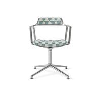 Vipp 452 Swivel Swivel Chair Guesthouse Edition Lagrasse France Patterned