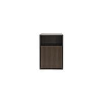 Vipp 672 Wall-Hung Bedside Table Dark Oak