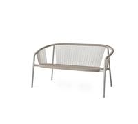 Vipp 721 Lagrasse Outdoor 2-Seater Sofa Warm Gray