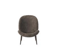 Vipp Lodge Armchair Dark Oak/Curly