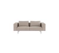 Vipp Loft 2-Person Sofa Brook Beige/ Chestnut/Stainless Steel