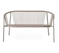 Vipp 721 Lagrasse Outdoor 2-Seater Sofa Warm Gray