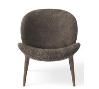 VIPP496 / VIPP 496 Lodge Lounge Chair, Low Back low armchair Vipp Curly umber - VIPP469 DACU00007