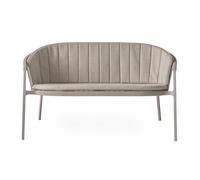 VIPP721 / VIPP 721 Lagrasse outdoor two-seater sofa Vipp with seat and back cushions - VIPP721 997210601BC