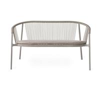 VIPP721 / VIPP 721 Lagrasse two-seater outdoor sofa Vipp with seat cushion - VIPP721 997210601SC