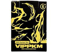 VIPPKM 100 Card Set - Original German - VIPPKM Gift Box Compatible with Pokemon Cards Including Coveted Holo Trading Cards Children for Christmas, Santa Claus & Birthday