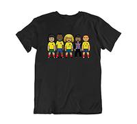 vipwees Mens or Womens Colombia Legends Original Sporting Caricature T-Shirt World Cup 2026, Black