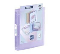 Viquel 097302-05 4-Ring Binder 35 mm Spine Customisable Purple