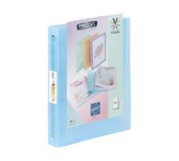 Viquel - A4 Maxi Flexible Binder - 4 Rings - 4 cm Spine - for A4 documents - Translucent Blue