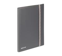VIQUEL - Business Class 60 A4 Display Book - Strong Plastic Document Protector - 30 Pockets - Ideal for Office or Home - Grey