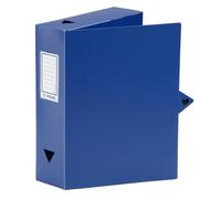 Viquel Class Doc Box File Polypropylene Spine Width 80 mm Blue