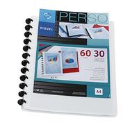Viquel Polypropylene Maxi Geode Customisable Binding 60 Views White