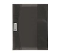 Viquel Strong Cover - 24 x 32 cm - Grey Plastic - Premium Quality - Reinforced Back - with Bookmark Flaps
