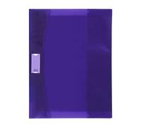 Viquel Strong Cover - 24 x 32 cm - Premium Quality Plastic - Reinforced Back - with Bookmark Flaps