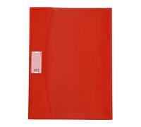 Viquel Strong Cover - 24 x 32 cm - Red Plastic - High Quality - Reinforced Back - Bookmark Flaps