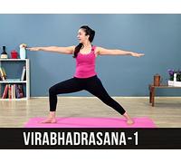Virabhadrasana or Warrior Pose Part One Simple Yoga Lessons With AJ