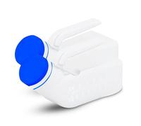 ViraCare 2 x Male Urinal Bottle 1000ml | Pee Bottles For Men | Spill-Proof & Portable | Pee Containers for Bedridden And Elderly | Secure Cap & Measuring Scale | (1 Pack of 2)