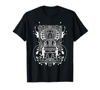 Viracocha Persus Writes Antique Symbols Inca Peru Chicano T-Shirt