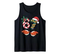 Viral 67 Candy Canes Christmas Tree with Hand Holiday 67 Tank Top