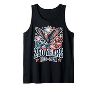 Viral America Birthday July 4 2026 Vintage Eagle Patriotic Tank Top