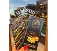 Viral DUBAI Chocolate | Large Size 190g Dark Chocolate Bar Pistachio Knafeh by MANSUR Est. 1891 (More photos coming SOON)